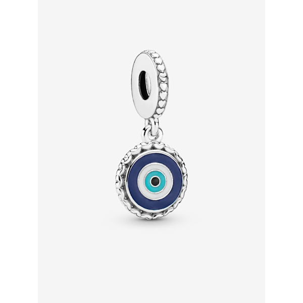 - Evil Eye Dangle Charm - Sterling sølv