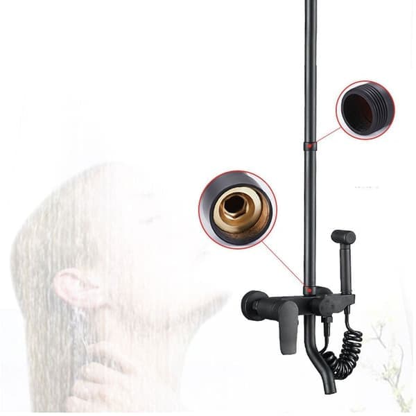 Förlängningsrör för sprinkler Duschstång Duschtillbehör