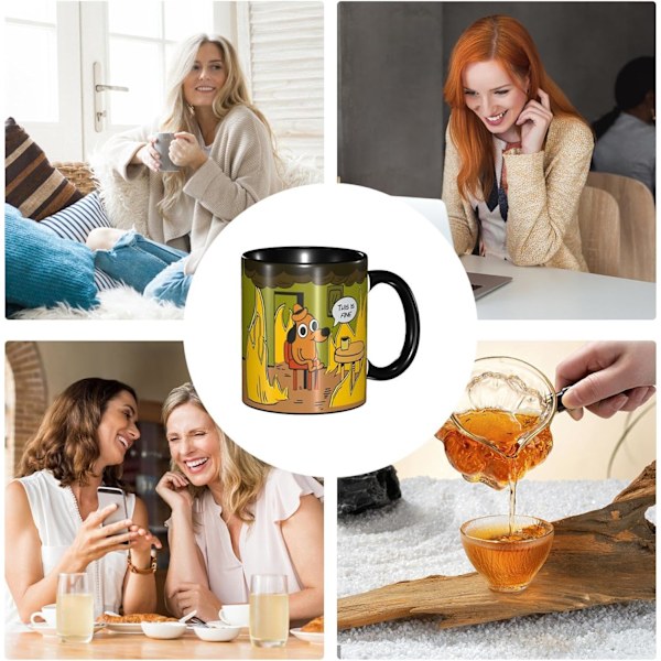 Kaffekop | Kaffekrus | Keramisk kaffekop til mælk, kaffe, varmt og te