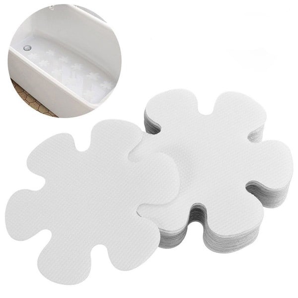 Blomster badeværelse skridsikre klistermærker [blomst 10cm*10cm 20 stk/pakke]