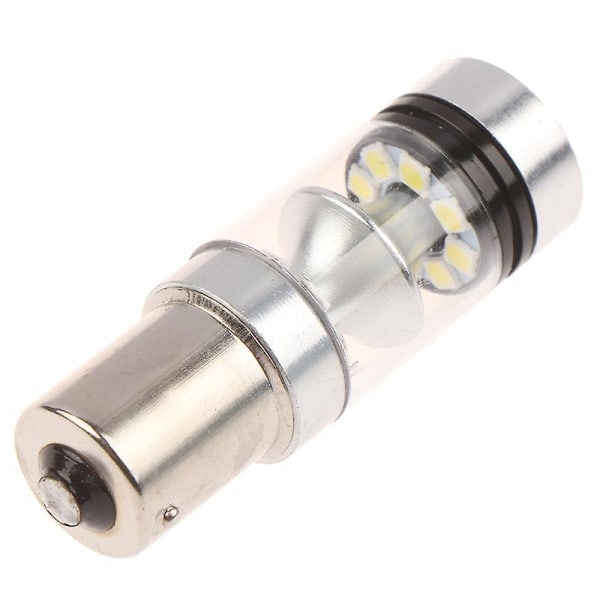 Vit P21w Ba15s 1156 Led Canbus Backup Backljus Backlampa