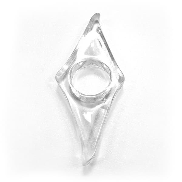 Akryl bogmærke, sideholder, læsetilbehør Transparent Transparent Transparent
