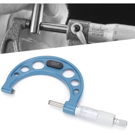 Extern spiralmikrometer 50-75 mm Exakt mekaniskt mätinstrument