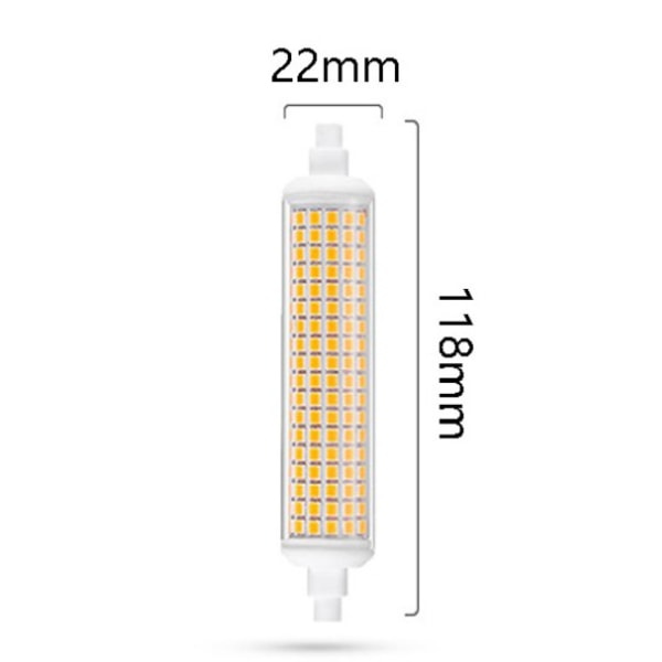 Paket med 1 varmvit R7S halogenlampa 20W 100-265V, R7S halogen R