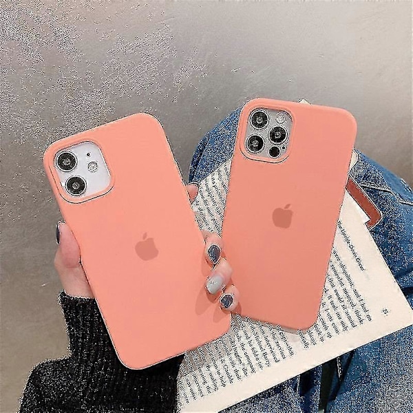 Silikone Telefon Cover til iPhone 13 Begonia