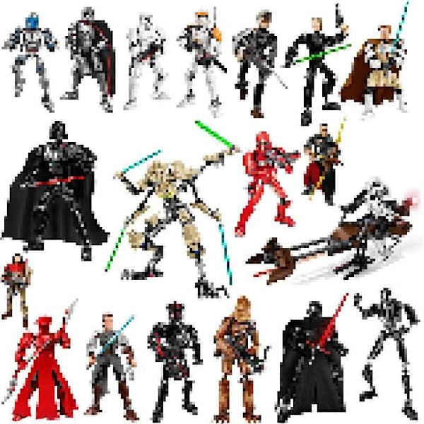 Darth Vader Stormtrooper Star Wars Dock Byggkloss Leksak 【Påse】 Klonsoldatbefäl Clone Commander