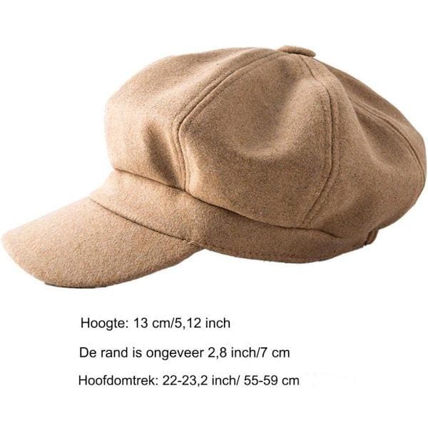 Baskerhuer - Vindtætte huer - Sort - 13 cm