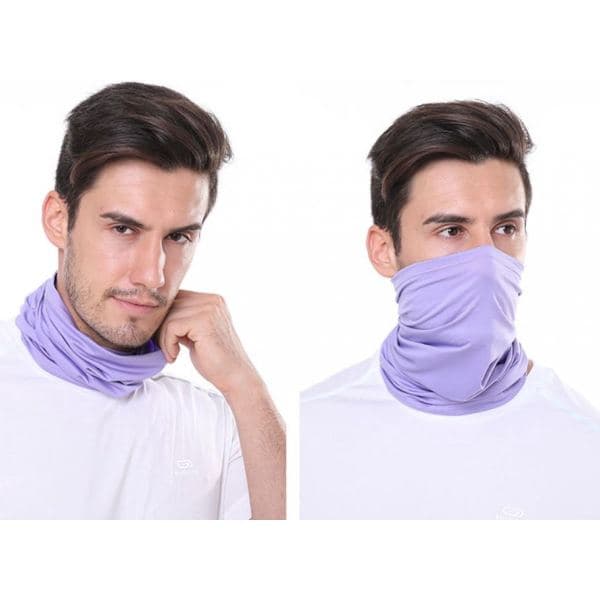 4-delt sæt - Tørklæde - Pandebånd - Velegnet til cykelaktiviteter