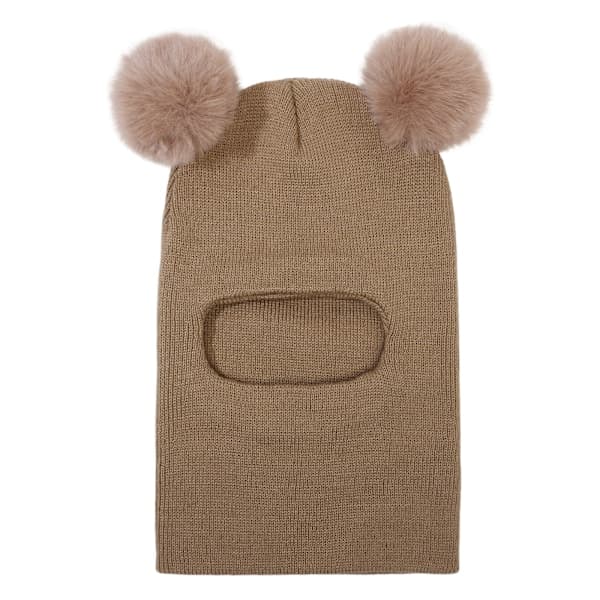 Vinterlue og skjerf for småbarn Khaki Khaki