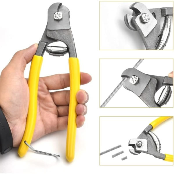 Kabelsaks Kromstål Kabelsaks Lås Kabel Cu