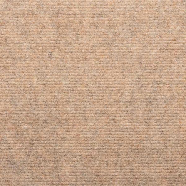 vidaXL Trappematter selvklebende 15 stk 56x17x3 cm beige