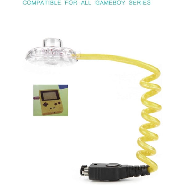 LED persienner, bærbar maskelampe LED-lampe hvit lyskilde gamepad strømforsyning for Gameboy Advance