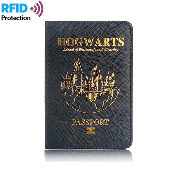 RFID-suojattu matkalompakko PU-nahkaa, passikotelo kalvolla