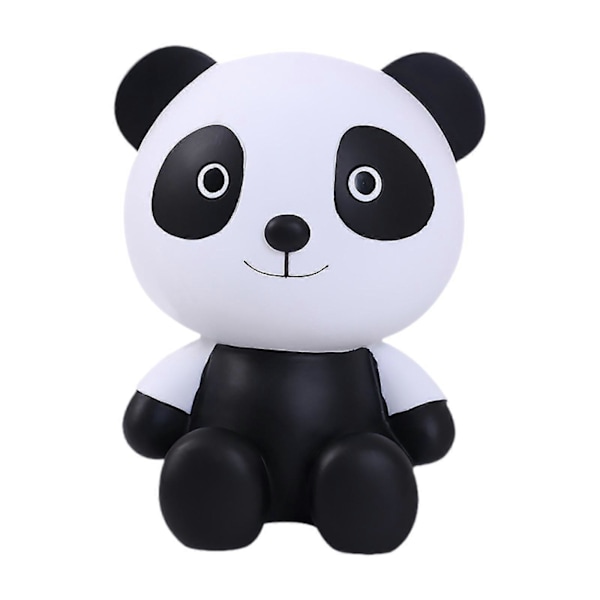 Myntsparbössa Pengar Sparande Nyårsbehållare Vardagsrum Panda Spargris