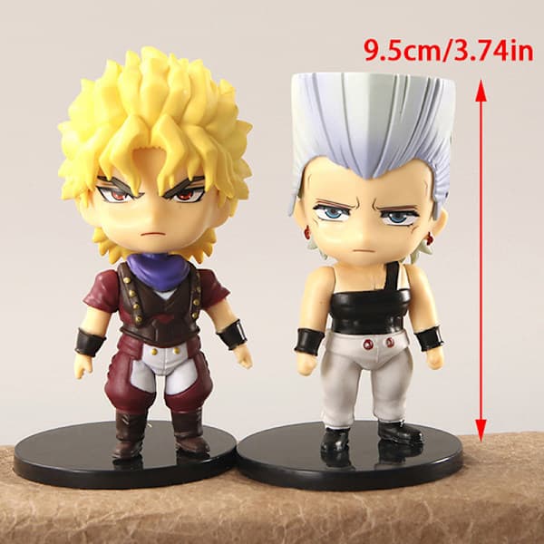 5:e Q-versionen JoJo Bizarre Adventure Figur Jonathan Joestar P 5st En Storlek