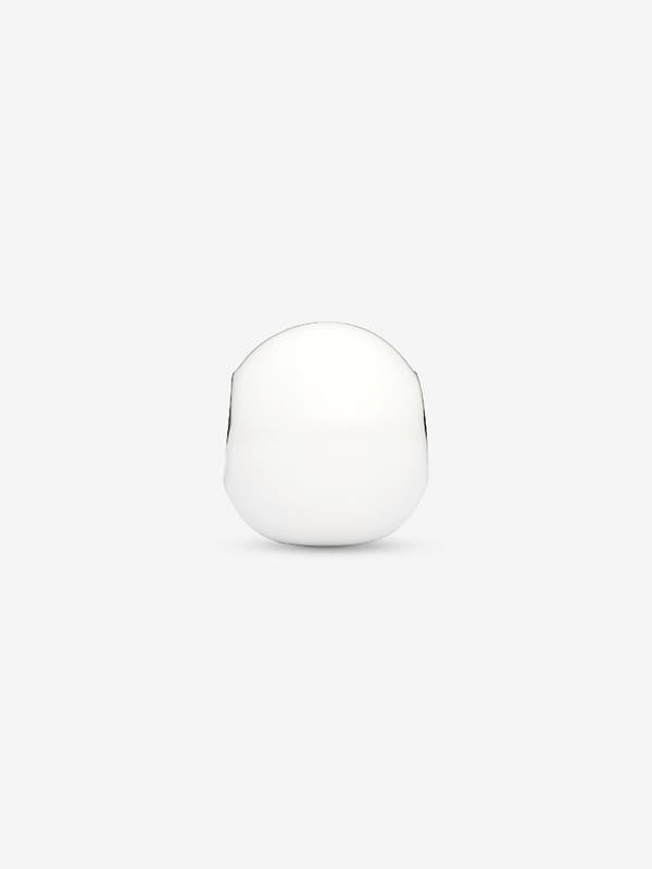 - Självlysande glittrande dödskalleberlock - Sterling silver