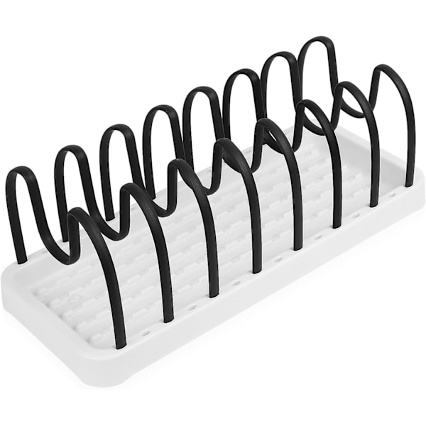Gryte- og panneorganisator for skap, bakebrettstativ, panne- og lokkorganisator, skjærebrettstativ, panneorganisatorstativ