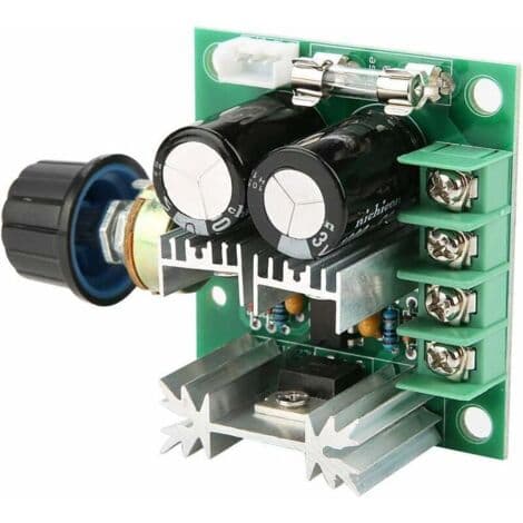 10A Motorhastighetskontroller, DC 12V-40V PWM Motorhastighetsregulator, DC Motorgovernør Variabel Hastighetsbrytermodul