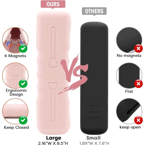 rush Svampeholder, Silikone Makeupbørste Beskyttelsespose Rejse Blender Suge Tørrestativ, Magnetisk Makeupbørste Etui Organizer Pink+Brown