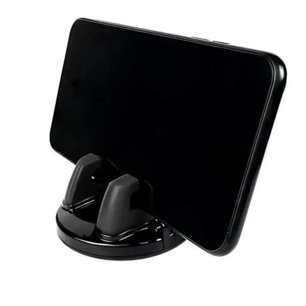 Biltelefonholder Telefon & GPS Holder SORT sort