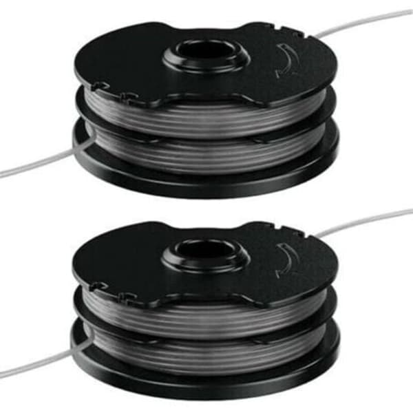 Nylon trimmertrådspoler for Parkside PRTA 20-Li A1/B2/C3 gresstrimmere – Pakke med 6 – Tykkelse 1,4 mm – Lengde 2 x 5 m