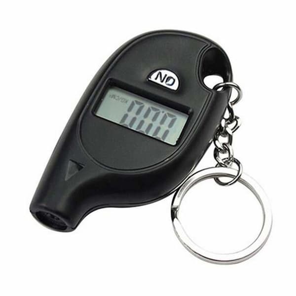 Digital däcktrycksmätare, mini bärbar LCD-skärm, däcklufttryckskontroll