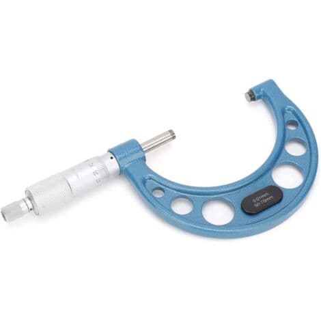 Extern spiralmikrometer 50-75 mm Exakt mekaniskt mätinstrument