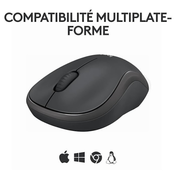 Hiiri - Langaton - M240 SILENT - Grafiitti Graphite