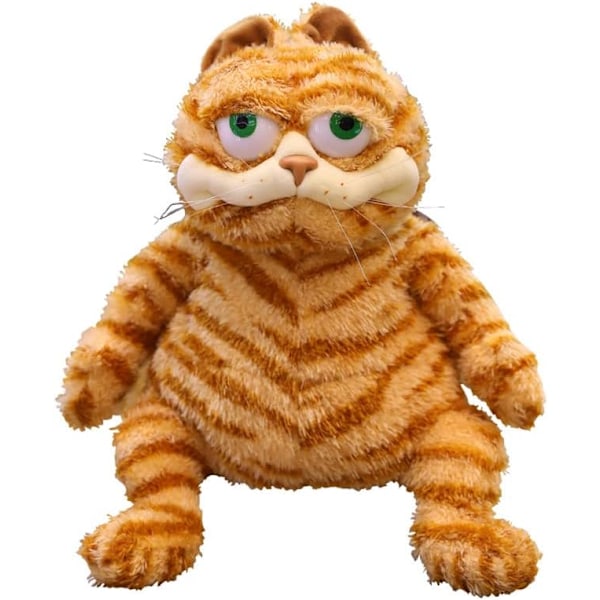 Fet orange tabby katt gosedjur, sött verklighetstroget gult tabby katt gosedjur, tabby kattunge gosedjur