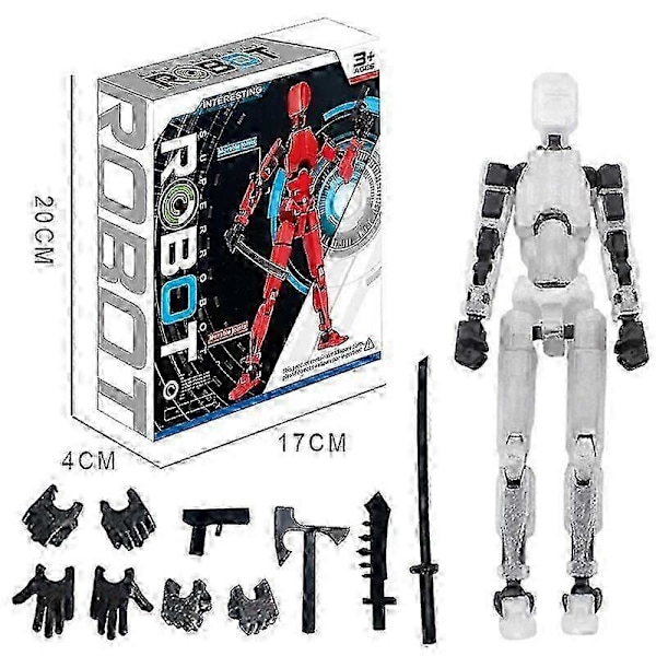 T13 Multi-ledade Actionfigurer, Titan 13 Actionfigur Transparent