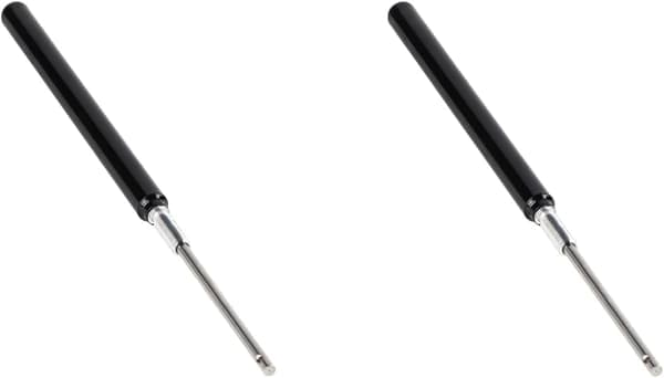 2 stk. sylindererstatning for drivhusvinduåpner, temperatursensor, solfølsom, automatisk grønn