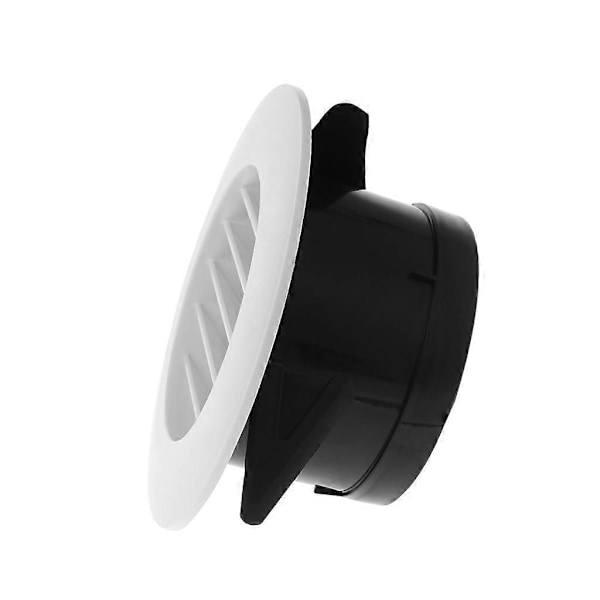Luftventil Utsugsventil Gitter Rund Diffusor Kanal Ventilation Lock 100mm Straight louver
