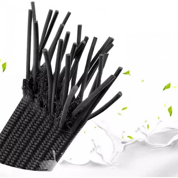 Bagagestrop Brystclips - Justerbar Elastisk Strop til Hjelm - 60cm/90cm Sort