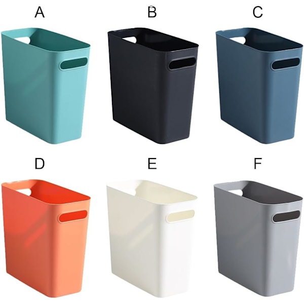 Stor soptunna i plast, papperskorg, utomhussoptunna för badrum, kök, hem, studentrum, diverse, toalettartiklar, grön Green
