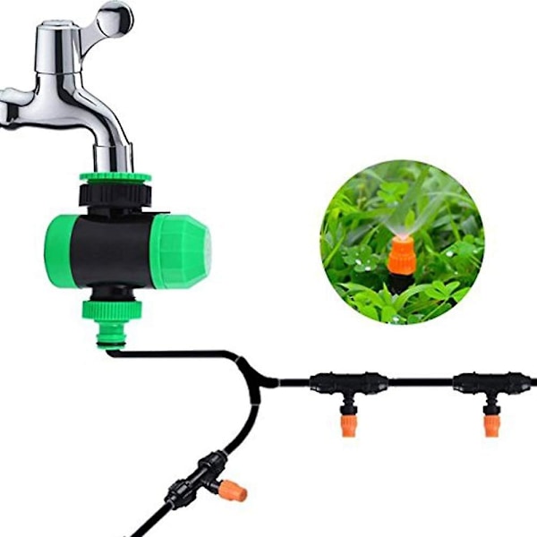 Sprinkler Timer Automatisk Mekanisk Sprinkler for Vannings Timer Programmer Kan Vannes i To Timer Ideell for Hager Skoger Enger Drivhus