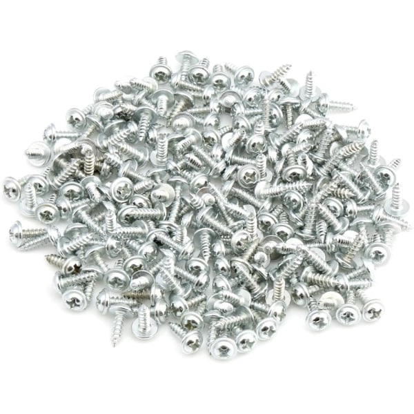 100x D-ringar Bildram Foto Ram Hängande Krokar Hängare Canvas Hängare Väggmontering Hängare med Skruvar Rostfritt Stål Silver Liten