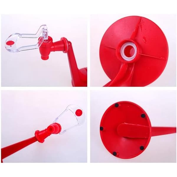 Drikkedispenser - Todelt brusdispenser, flaskevann dispenser, festbar vanndispenser