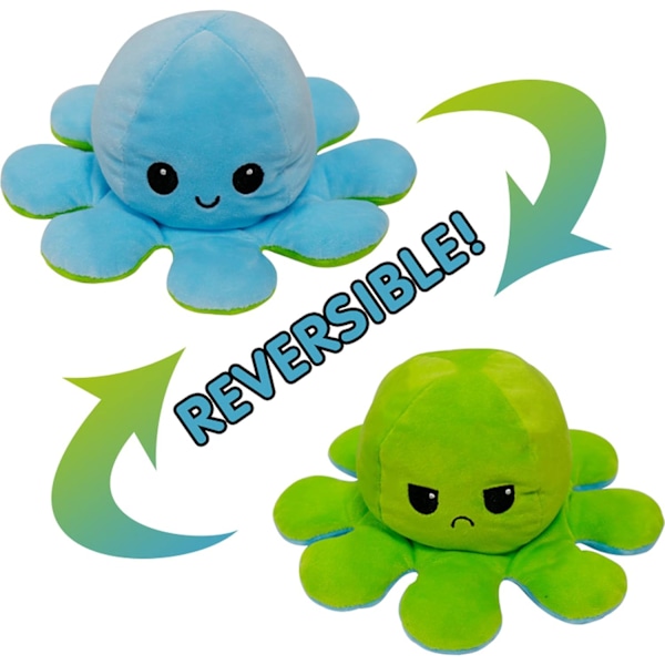 KÄÄNNETTÄVÄ PEHMO-OKTOPUS 20CM