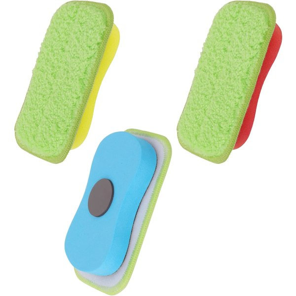 Whiteboard-svamp, magnetisk whiteboard-rengörare, återanvändbar torr radergummi
