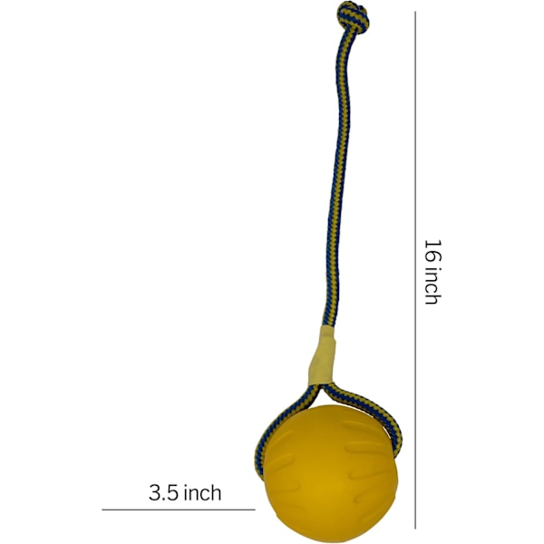 Swing N Fling Durafoam noutopallo koiran lelu, suuri