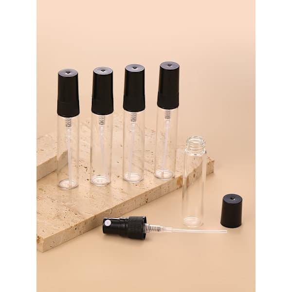 10 kpl 5 ml minitäyttöparfyymipullo suihkepullo