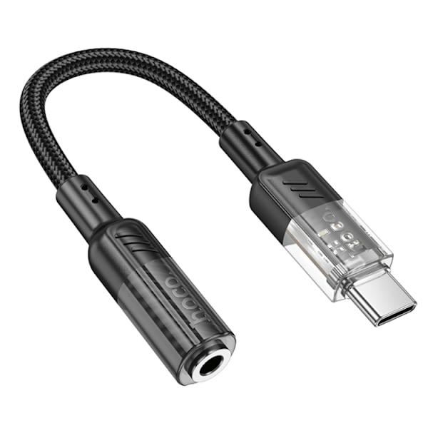 Lydadapter USB-C til 3,5 mm jackstik med mikrofonunderstøttelse