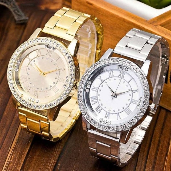 Bling Bling Klocka Guld