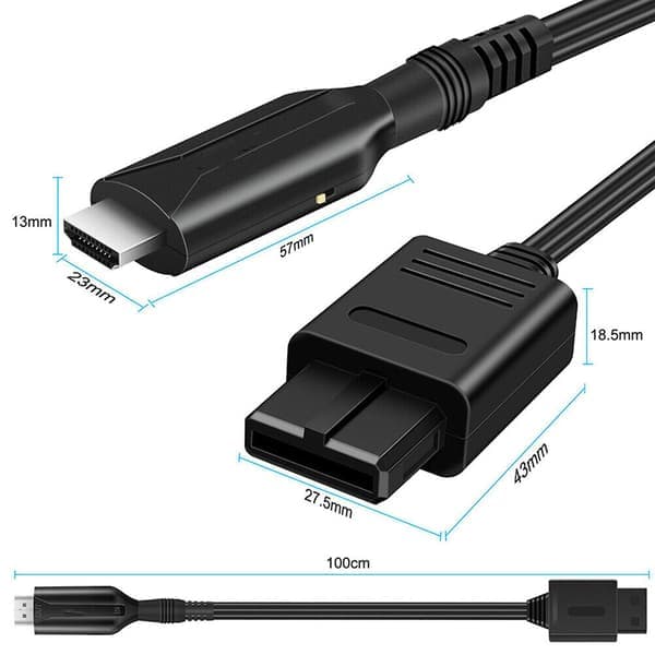 Til Nintendo Gamecube Super NES/SNES N64 til HDMI Adapter Konverteringskabel