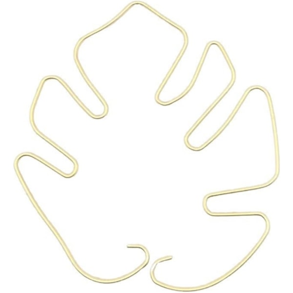 5 stk. Plantestøtte til Plantestængler Monstera Plantestøtte Indendørs Blomster Klatring Potteplanter Potteplante Klatrestativ Holder Tilbehør (Bladstil)