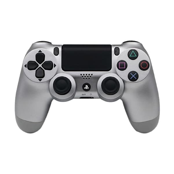 PS4-ohjain DoubleShock Playstation 4:lle, hopea silver