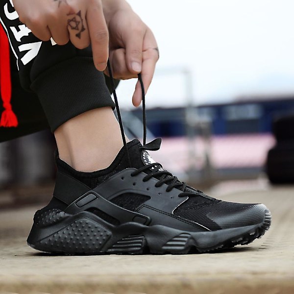 Herr Dam Sneakers Andningsbara Löparskor Mode Sportskor Yj1627-1