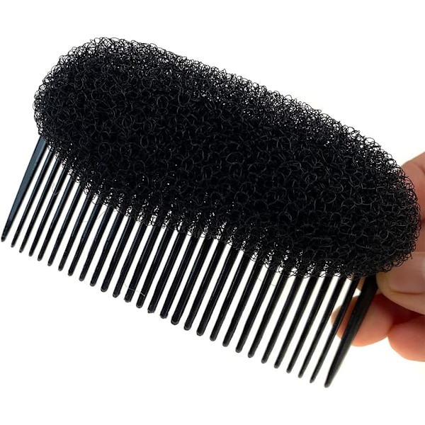 2-pack Dam Hårstyling Clip Stick Bun Maker Flätverktyg Håraccessoarer Charmiga Bump It Up Volyminlägg Gör Bikupa Hårstyler Hårkam