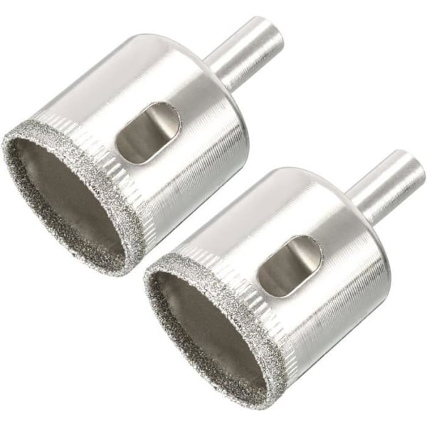 2 stk Diamantbor Bor Hull Sag for Keramisk Marmor Glass Flis 30mm