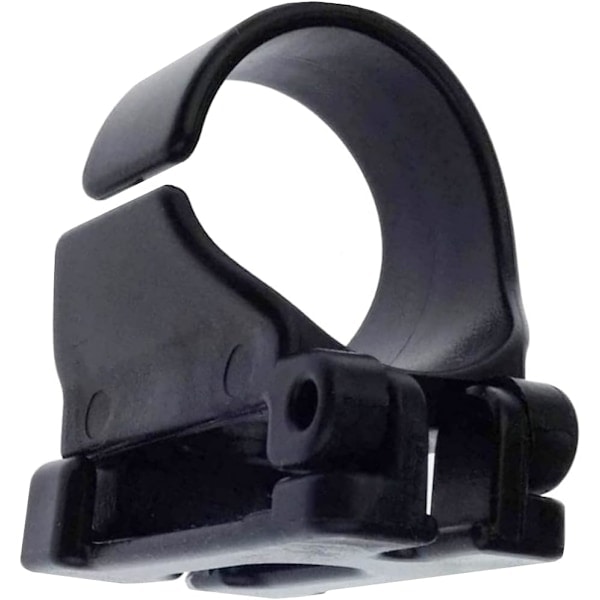 4-pakning plast universal snorkelholder, 25 mm, for dykking og snorkling